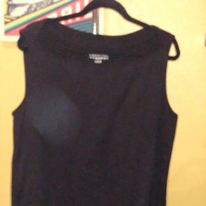 NWT Black Tank/Blouse